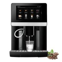Adjustable Coffee Taste Smart Touch Screen 18 Coffee Recipe Books Full Automatic Coffee Machine