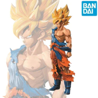 Bandai Banpresto Dragon Ball Z Super Master Stars Piece Figure The Son Goku Anime Kakarotto Action Figure Collect Model Kids Toy