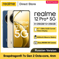 [World Premiere] realme 12 Pro Plus 5G Smartphone Snapdragon 7s Gen 2 64MP Periscope Portrait Camera 50MP Sony IMX890 OIS Camera