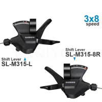 SHIMANO M315 2x8 3x8 Shifter Groupset SL-M315-2L SL-M315-L left and Right Shift LeverSL-M315-8R -3x 8-speed Original parts