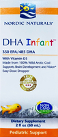 北歐天然 嬰兒液體魚肝油 (含DHA) 60ml/瓶 美國原裝進口【新宜安中西藥局】
