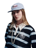 Vintage Rugby Shirt Stripe Black