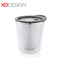【荷蘭 XD Design】隨行隔熱杯-黑《歐型精品館》(不鏽鋼水杯)