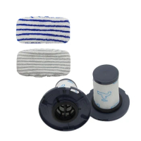 Hepa Tefal X-Force Flex 14.60/15.60 Vacuum Cleaner Steam Mop Cloth Cover, Mop Head Accessories, Mop Cleaning HEPA Filter