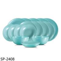 APP下單4%點數★樂美雅【SP-2408】強化餐具16件組贈