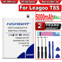 HSABAT 5000mAh BT-5508 Mobile Phone Batteries For Leagoo T8S High Capacity Battery ~In Stock