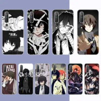 Anime Bungou Stray Dogs Phone Case for Samsung S21 A10 for Redmi Note 7 9 for Huawei P30Pro Honor 8X 10i cover