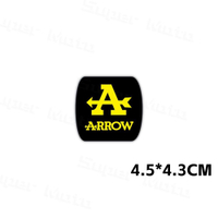 Motorcycle Reflective Sticker Sponsor Arrow Logo Decals Decoration Racing Fuel Tank Side Body Exhaus