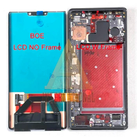 6.53 OLED Original For Huawei Mate 30 Pro 5G LCD LIO-N29 Display Screen Frame Touch Digitizer For Huawei Mate 30Pro LIO-L09 LCD