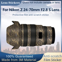 For Nikon Z 24-70mm F2.8 S Anti-Scratch Camera Lens Sticker Coat Wrap Protective Film Body Protector Skin Cover Z24-70 F2.8 Lens