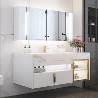 Simple and intelligent feng shui mirror cabinet, bathroom cabinet combination, bathroom sink, washbasin, washbasin