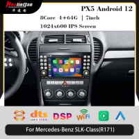Android AutoRadio For Mercedes Benz Slk Class R171 Slk200 Slk280 Slk300 Touch Screen CarPlay Multimedia Gps Navigation Wifi