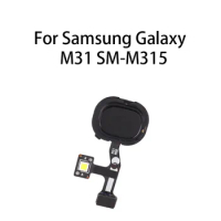 org Home Button Fingerprint Sensor Flex Cable For Samsung Galaxy M31 SM-M315