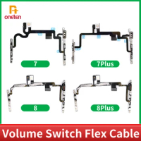 Power On/Off Flex Cable For iPhone 7 8 Plus Volume Switch On Off Button Spare Parts Replacement Mobile Phone Maintenance Cable