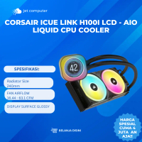 CORSAIR iCUE LINK H100i LCD - AIO Liquid CPU Cooler
