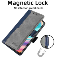 New Style Leather Case For OPPO Realme 1 2 3 5 6 Pro 5S 6S 5i 6i X X2 X3 Super Zoom XT C11 C15 V5 X50 X50M Q Narzo 10A Magnet Fl