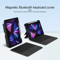 HUWEI Wireless Magic Keyboard For New iPad 10 2022 10th Generation Tablet Keyboard Case for Apple iPad 10.9 inch 2022 Cover case