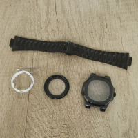 41mm NH35 Case Black PVD Stainless Steel Bracelet Watch Parts for Nautilus MOD Seiko NH36 movement Accessories Replacemens