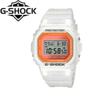 G-SHOCK Couple Watch DW-5600 Series Hand Retro Small Square Theme Fashion Sports Watches Transparent Waterproof Luxury Men Watch