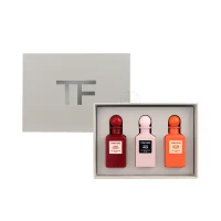 TOM FORD 淡香精 (失落櫻桃+禁忌玫瑰+蜜桃狂想) 12ml 3入組 國際航空版