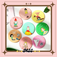 MSS- (COD)  Kaca Cermin Bulat Karakter Make Up Mini Kaca Travelling Motif Lucu Kaca Mini Travel Size