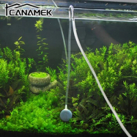 1PC Aquarium Tube Air Fish Tank U Shape Stainless Steel CO2 Oxygen Aerator Connector Fish Tank Accessories