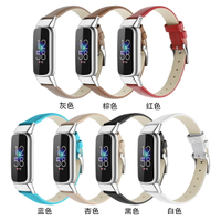優樂悅~用Fitbit Luxe 智能手表腕帶 真皮表帶原裝款廠家直銷