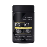 Sports Reseach D3 125mcg K2mcg