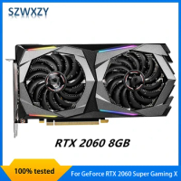 For GeForce RTX 2060 Super Gaming X Graphics Card RTX 2060 8GB GDRR6 256-bit HDMI/DP Video Card 100% Tested Fast Ship