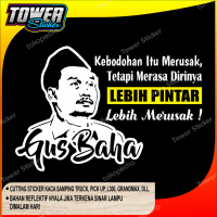 Sticker cutting GUS BAHA kaca samping truck pick up grandmax dll