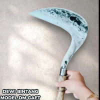 Arit Rumput Cap (DM) Dewi Mustika model gaet bahan baja asli original100% baja asli