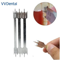Dental Stainless Steel Bracket Dental Bracket Gauge Locator Rod Bracket Positioner Orthodontic Materials Dental Tools Size 2-6