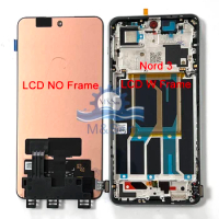 Original AMOLED For OnePlus Nord 3 LCD CPH2491 Screen Display+Touch Panel Digitizer For OnePlus Nord CE 3 LCD Nord CE3 Frame