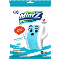 MINTZ Permen Chewy Mint Lunak (isi 50 pcs) - Permen Mint Peppermint
