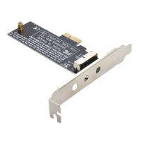 PCI Express PCI-E 1X to 12+16Pin 2013-2017 Mac Pro Air SSD Convert Card for A1493 A1502 A1465 A1466