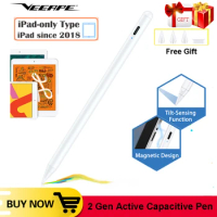 For iPad Pencil Apple Pen Active Stylus for iPad Pro 9.7 2018 11 12.9 2018 Air 3 10.5 2019 10.2 Mini 5 Capacitive Only For iPad