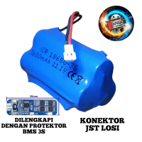 Baterai Mainan Anak RC / Baterai Speaker & Elektronik Lainnya 3X 18650 3600mAh 11.1V Protektor BMS 3