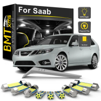 BMTxms LED Interior Light Bulb Kit For Saab 9-3 9-5 93 95 YS3D YS3F YS3E YS3G 9-2X 9-3X 9-4X 9-7X 92X 93X 94X 97X Aero Car Lamp