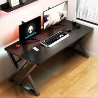 優品星球 極簡電競桌電腦桌 140公分 深空灰 黑色(桌子 書桌 辦公桌 工作桌 居家辦公)