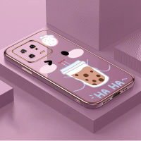 Casing ponsel lucu Teh susu kucing phone case for Xiaomi 13,Teh susu kucing pattern,cute,TPU materia