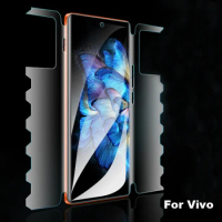 New Hydrogel Film For Vivo X80 X70 Pro Screen Protector X50 X60 Pro Plus 360° Full Coverage Front Back Gel