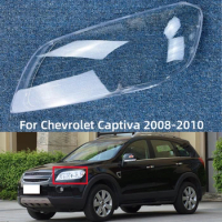 For Chevrolet Captiva 2008 2009 2010 Car Accessory Transparent PC Material Headlight Cover