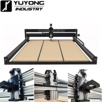 Bellwether Lead CNC Router Machine Mechanical Kit Latest Version with 4 sets Normal/Close-Loop Motors