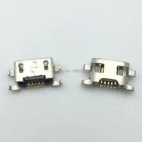 50pcs Micro USB 5pin Charge Socket Plug Jack Port Connector No curling For BlackBerry Z30 Q10 Priv 9983 9930 9900 Moto G2 G+1