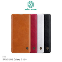 NILLKIN SAMSUNG Galaxy S10+ / S10 Plus 秦系列皮套 掀蓋 可插卡【出清】