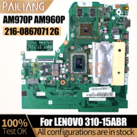 For LENOVO 310-15ABR Notebook Mainboard NM-A741 AM960P AM970P 216-0867071 2G With RAM Laptop Motherboard Full Tested