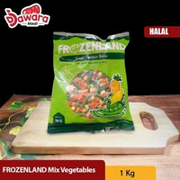 FROZENLAND Mix Vegetables 1 Kg 4 ways
