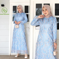 γNEWγ DRESS GAMIS BURKAT GAMIS TILE MUTIARA FULL SAMPAI BELAKANG GAMIS CERUTI TILE GAMIS KONDANGAN