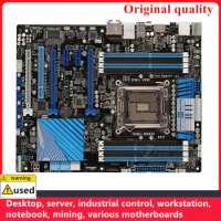 For P9X79 Motherboards LGA 2011 DDR3 ATX For Intel X79 Overclocking Desktop Mainboard SATA III USB3.0