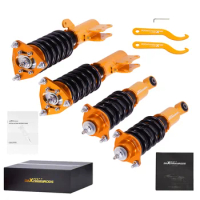 Full Coilover Kits For Mitsubishi Lancer &amp; Ralliart CY2A CY4A 08-2016 Adjustable Coilover Suspension Shock Absorber Struts